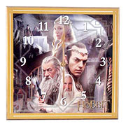 The Hobbit An Unexpected Journey White Council Wall Clock